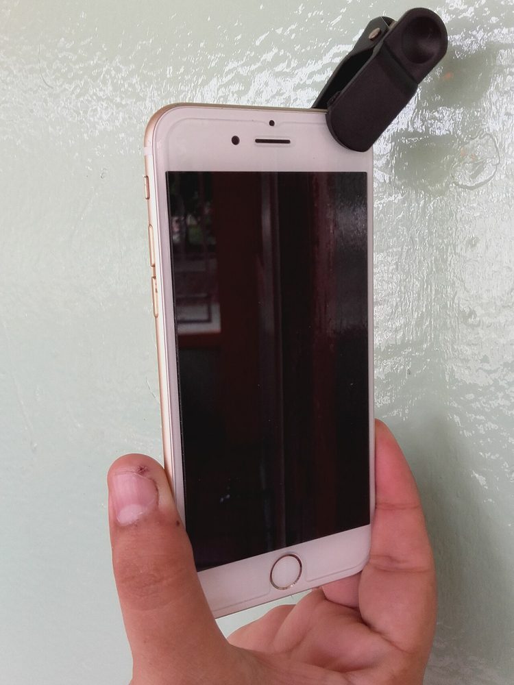 スマホ用マクロレンズ